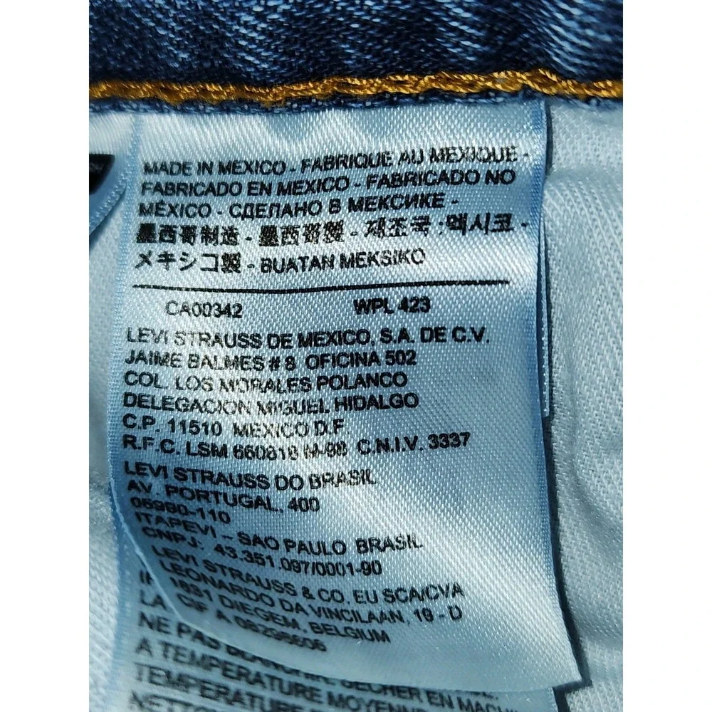 Levis 560 Loose Tapered Blue Jeans Men's Sz 33x30 Comfort Fit Med Wash Denim